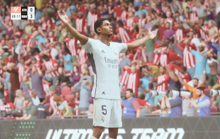 Jude Bellingham’s celebration in EA Sports FC 24